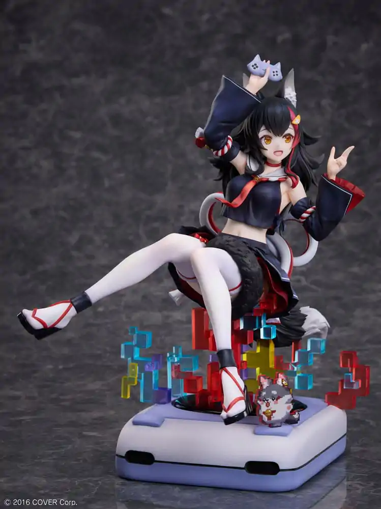 Hololive Production PVC Statue 1/7 Ookami Mio We Are Gamers Ver. 22 cm product photo