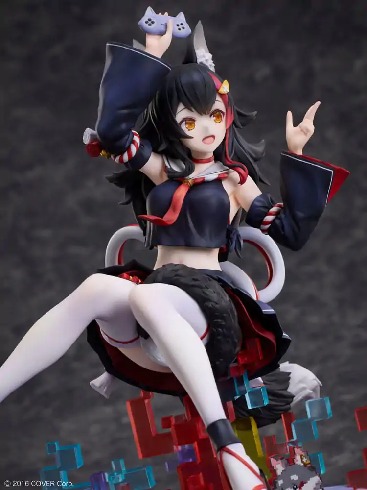 Hololive Production PVC Statue 1/7 Ookami Mio We Are Gamers Ver. 22 cm product photo
