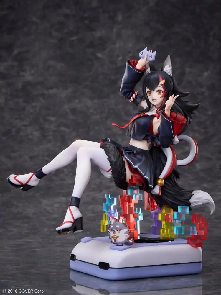 Hololive Production PVC Statue 1/7 Ookami Mio We Are Gamers Ver. 22 cm product photo