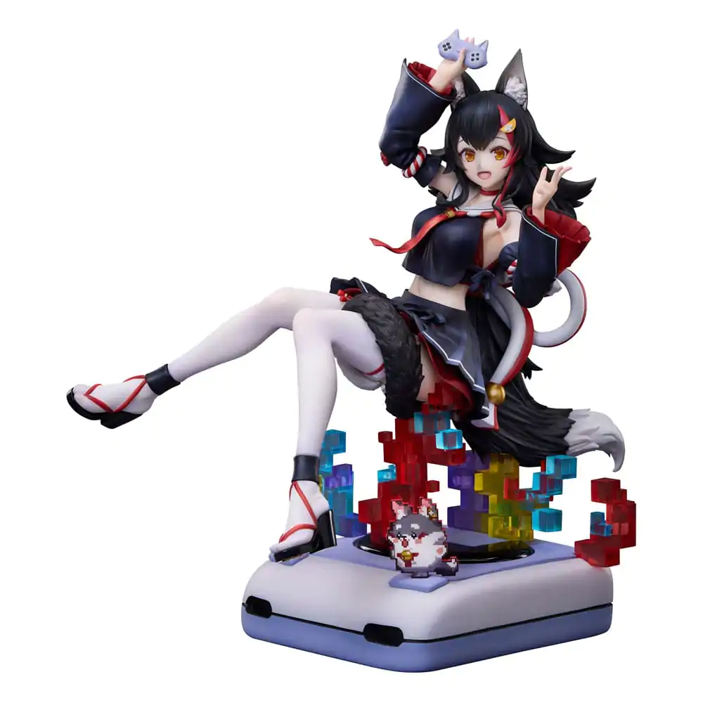 Hololive Production PVC Statue 1/7 Ookami Mio We Are Gamers Ver. 22 cm product photo