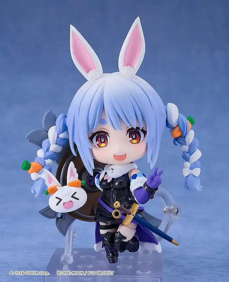 Hololive Production x Fate/Grand Order Nendoroid Action Figure Usada Pekora Mash Kyrielight Collaboration Ver. 10 cm product photo