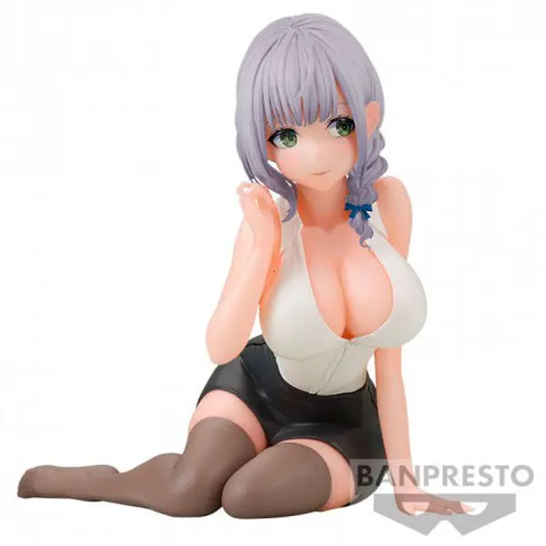 Hololive Relax Time Shirogane Noel Office Style ver. figure 11cm product photo