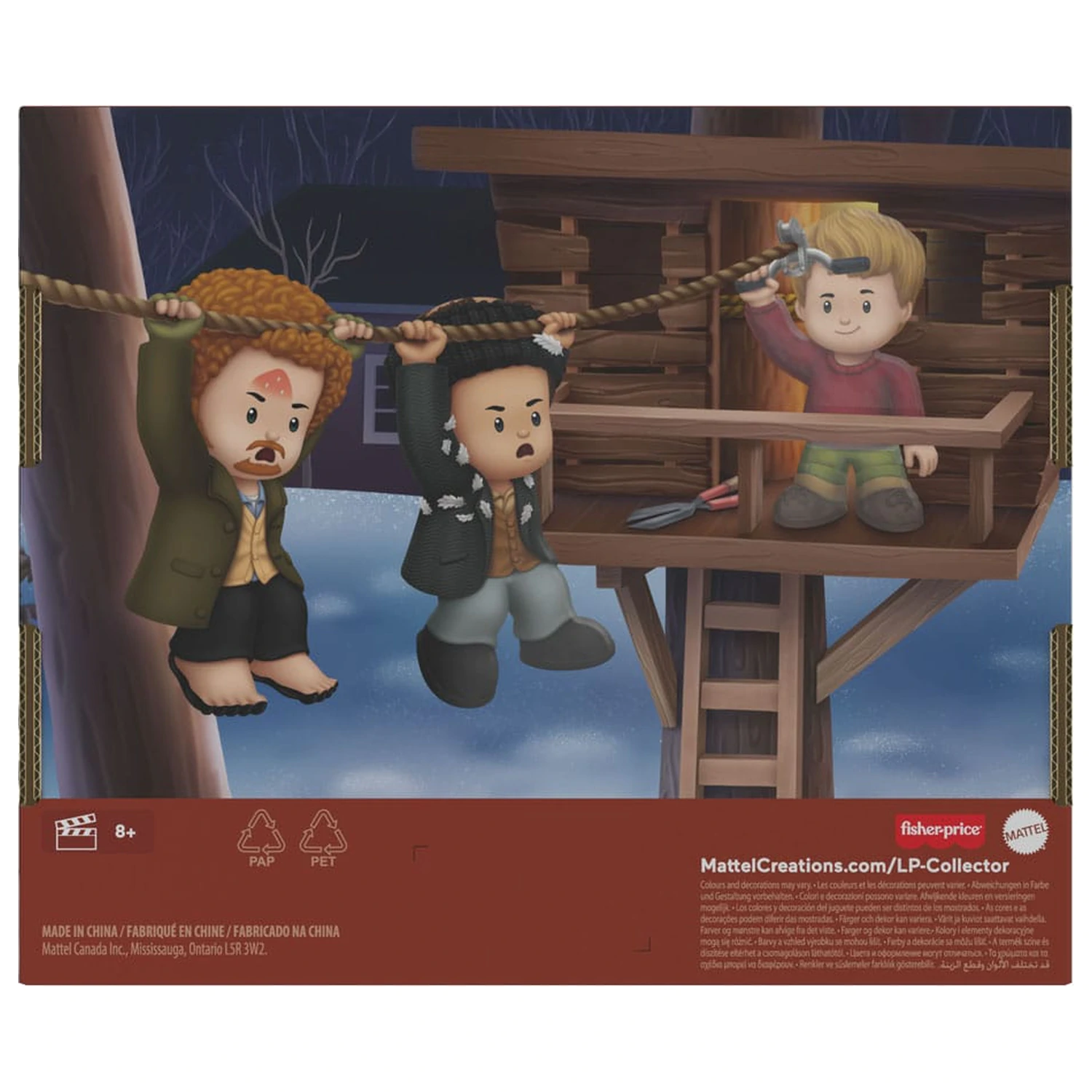 Home Alone Fisher-Price Little People Collector Mini Figures 3-Pack 7 cm product photo