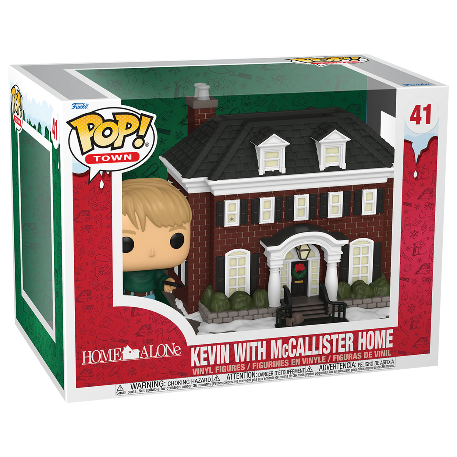 Home Alone Funko POP! Town Vinyl Figure Kevin with McCallister Home 9 cm product photo