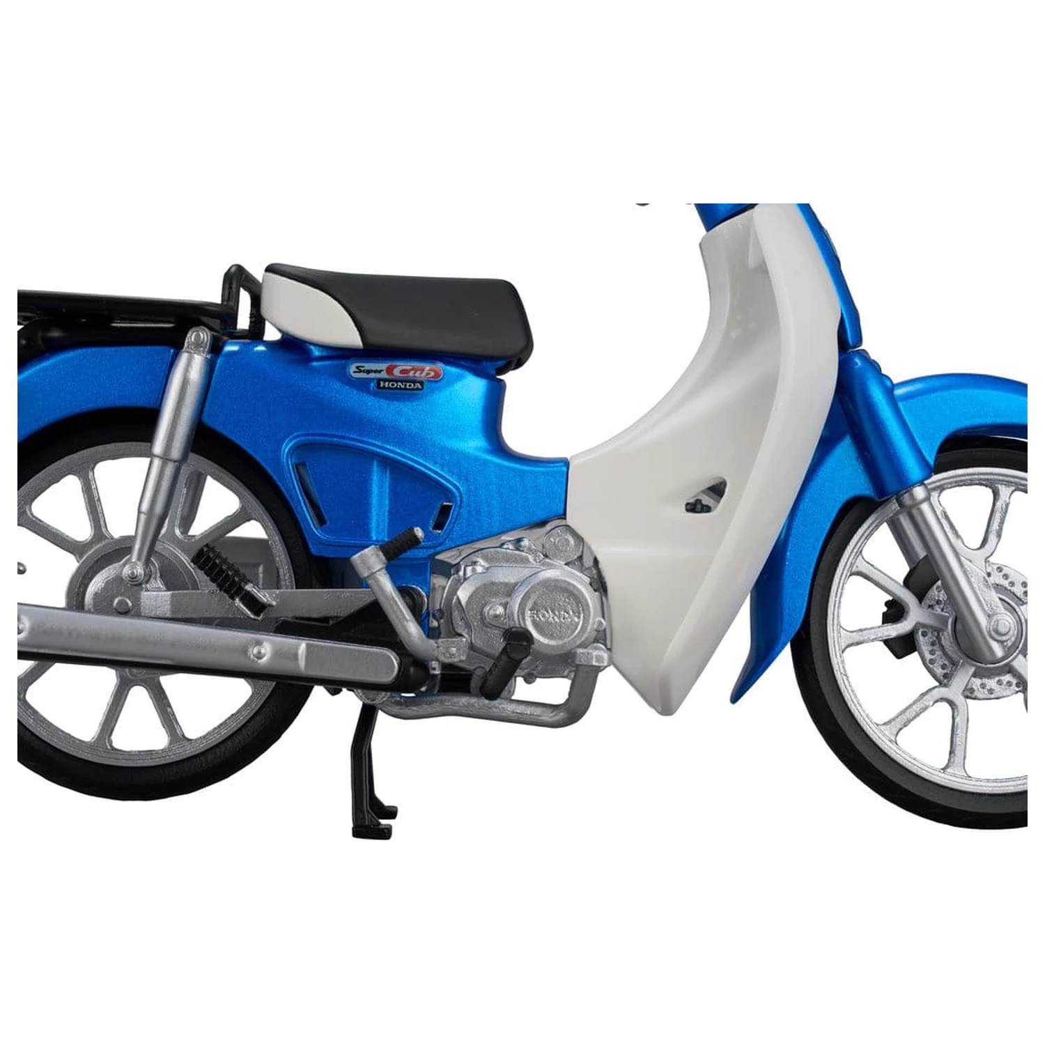 Honda Kaitanics Plastic Model Kit Super Cub 110 Glint Wave Blue Metalic product photo