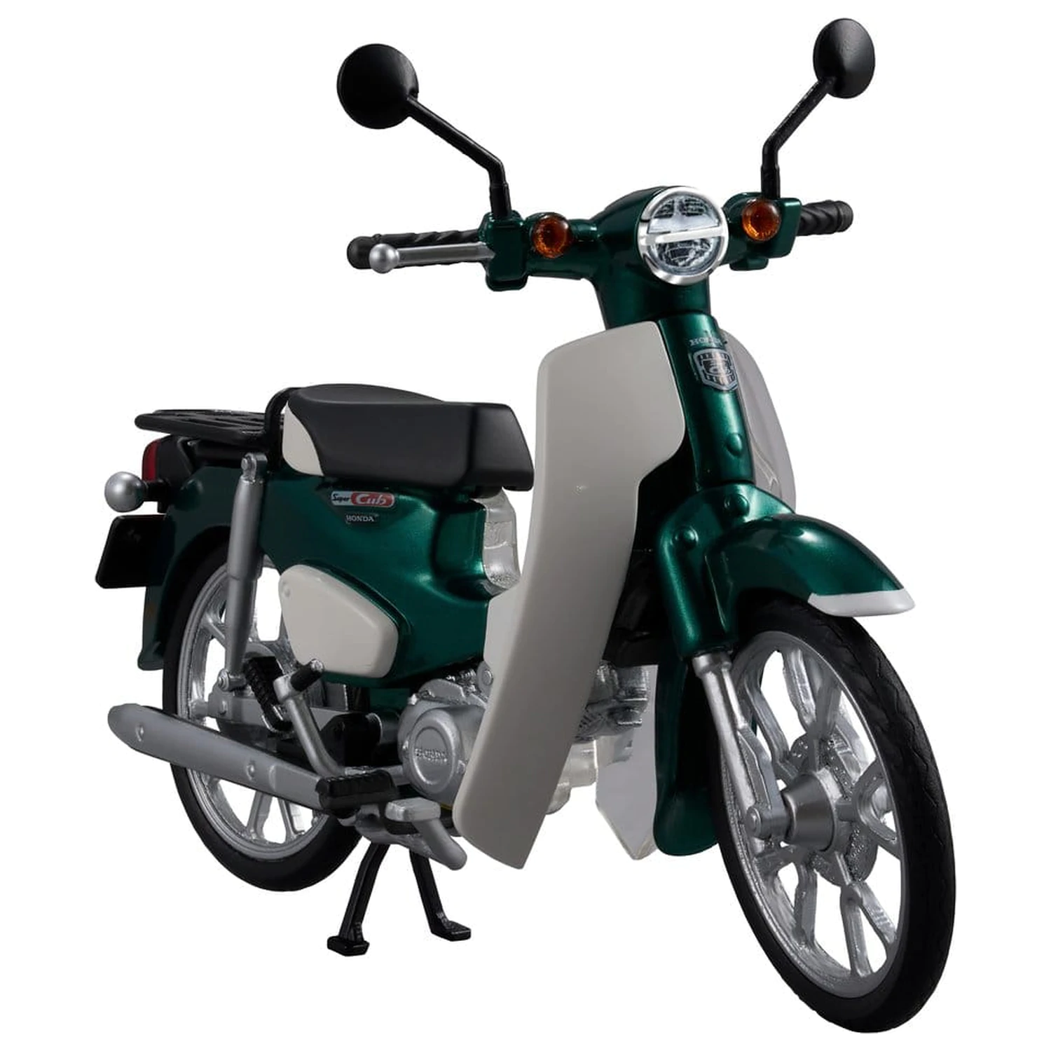 Honda Kaitanics Plastic Model Kit Super Cub 110 Tasmania Green Metallic product photo