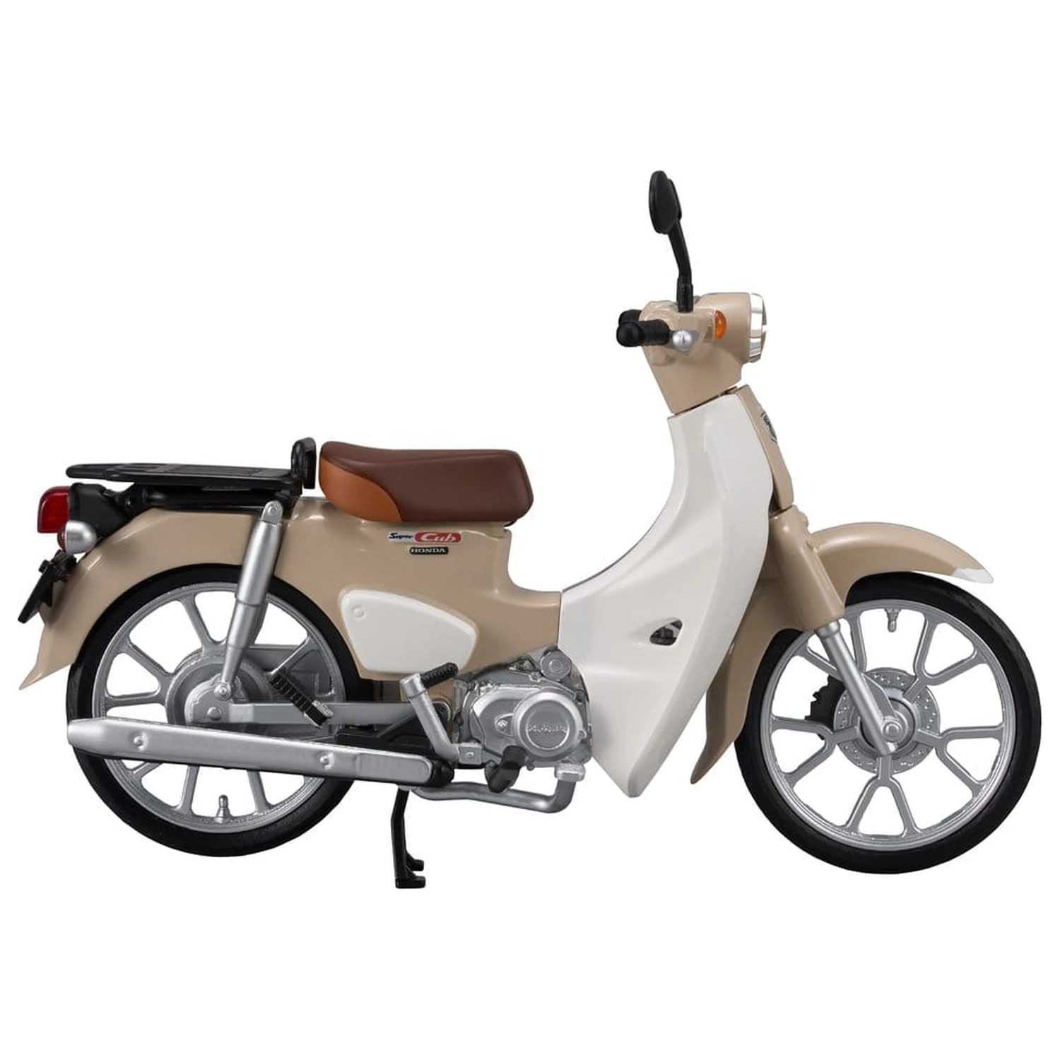 Honda Kaitanics Plastic Model Kit Super Cub 110 Virgin Beige product photo