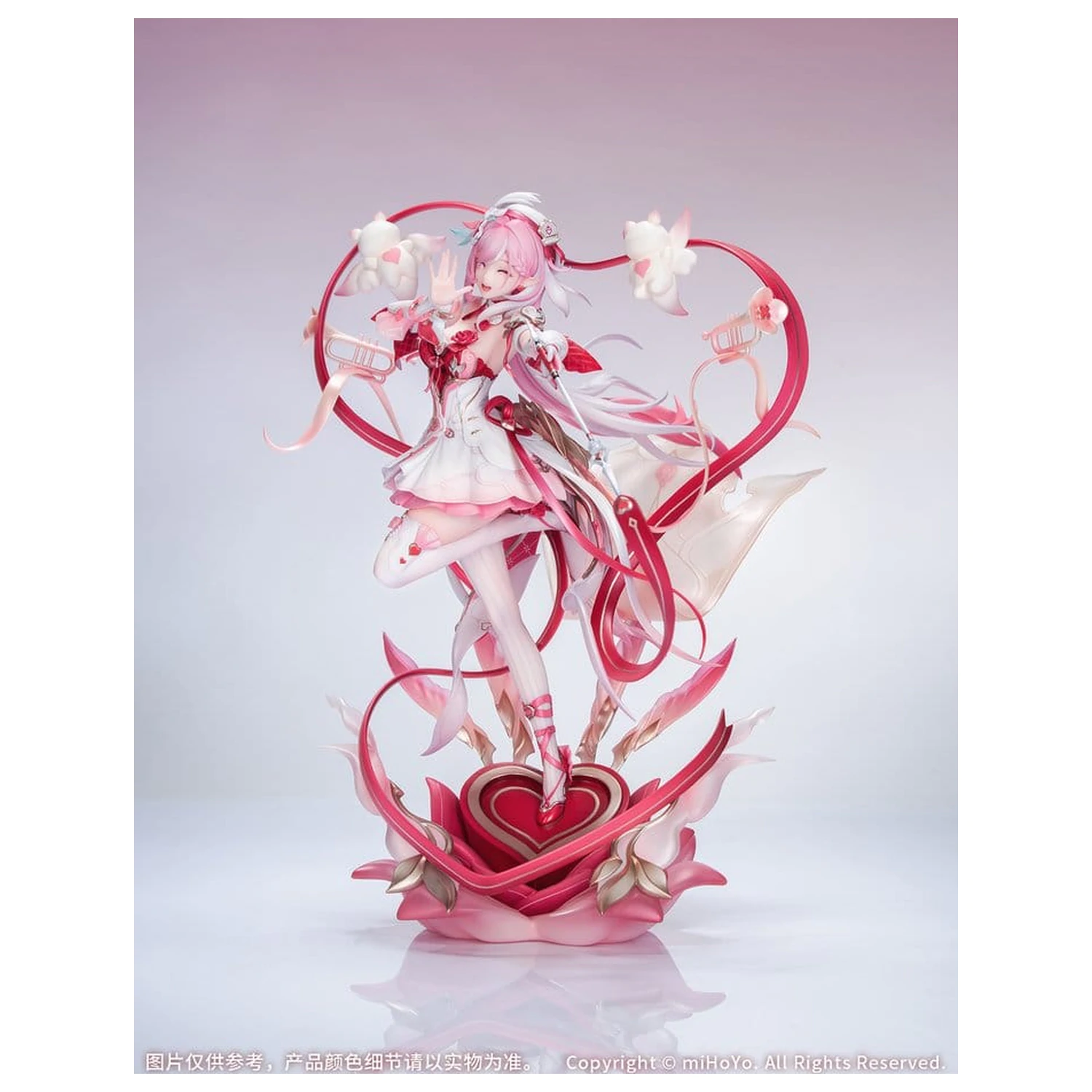 Honkai Impact 3rd PVC Figure 1/7 Elysia Hi Love Elf Ver. With Bonus 29 cm product photo