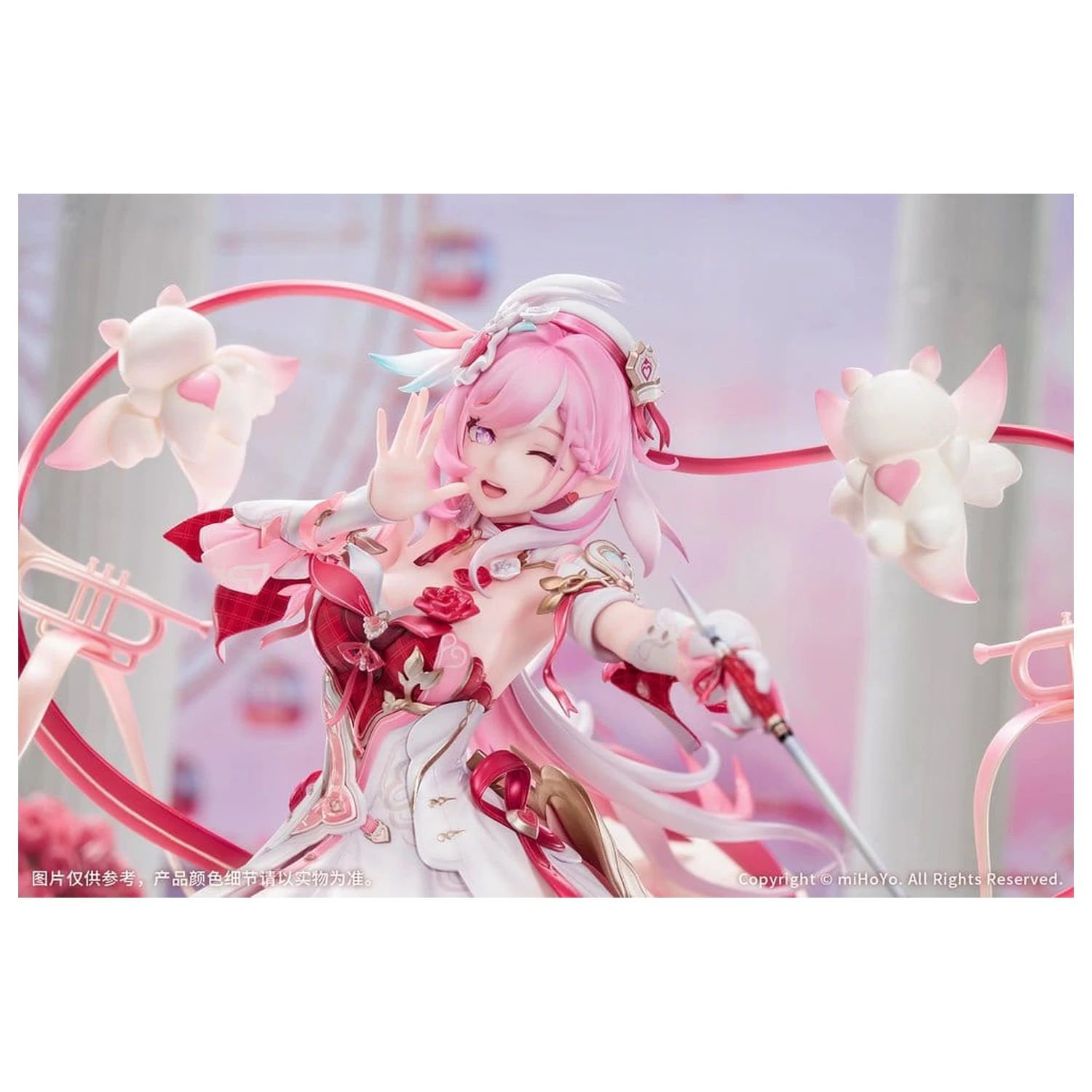 Honkai Impact 3rd PVC Figure 1/7 Elysia Hi Love Elf Ver. With Bonus 29 cm product photo