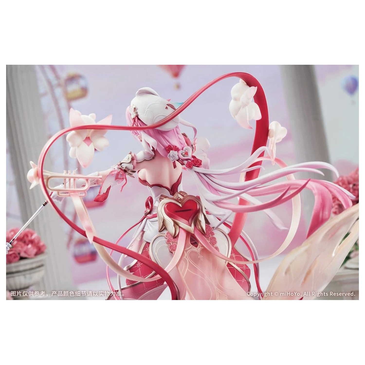 Honkai Impact 3rd PVC Figure 1/7 Elysia Hi Love Elf Ver. With Bonus 29 cm product photo