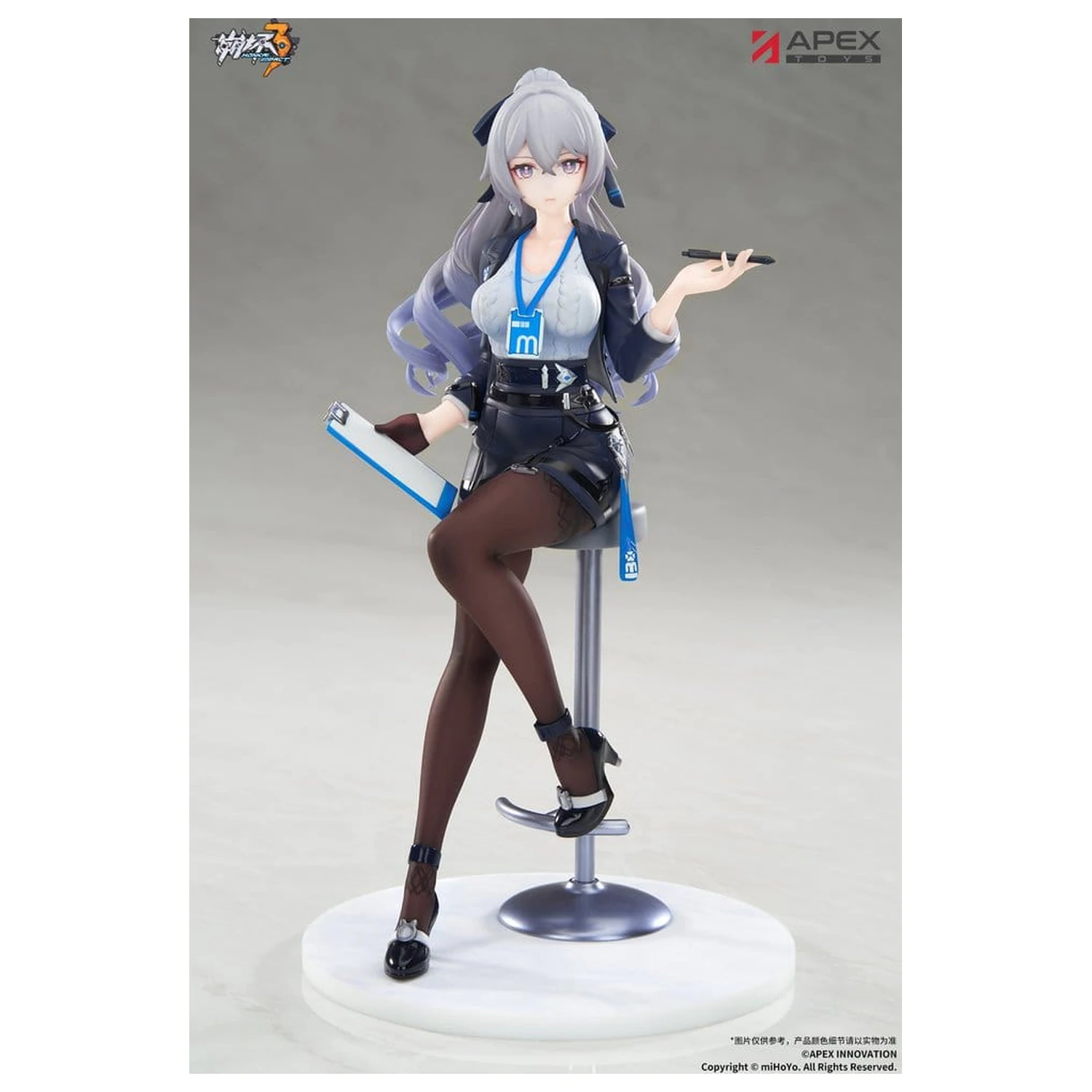 Honkai Impact 3rd Limpie Series PVC Figure 1/8 Bronya Zaychik Outstanding Attitude Ver. 21 cm product photo