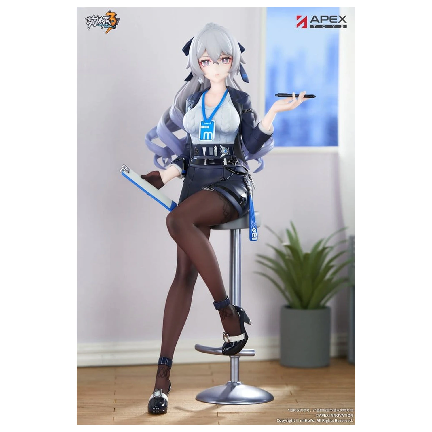 Honkai Impact 3rd Limpie Series PVC Figure 1/8 Bronya Zaychik Outstanding Attitude Ver. 21 cm product photo