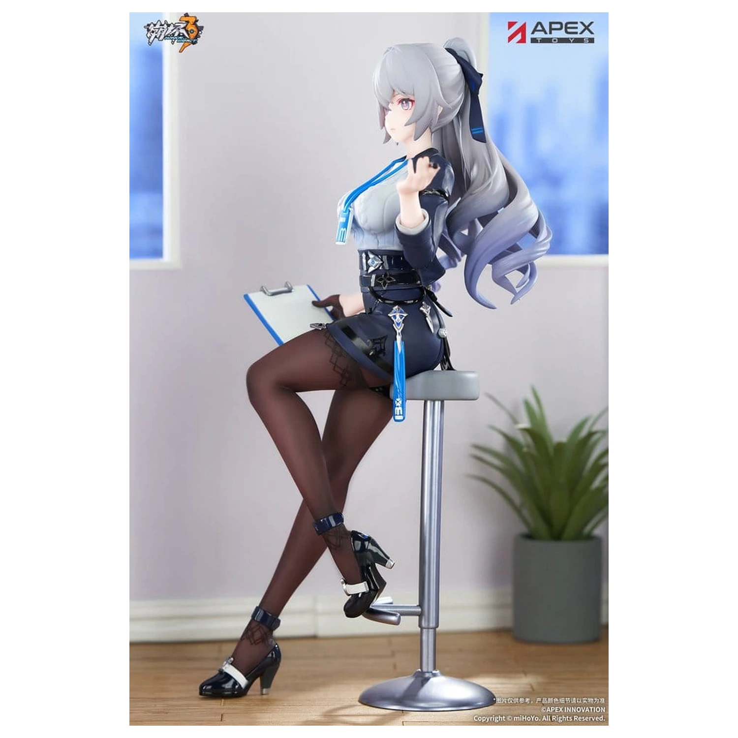 Honkai Impact 3rd Limpie Series PVC Figure 1/8 Bronya Zaychik Outstanding Attitude Ver. 21 cm product photo