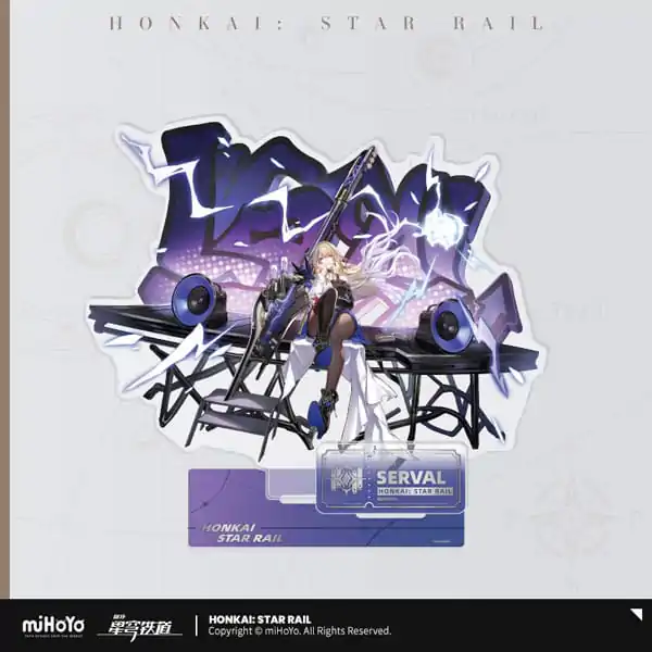 Honkai: Star Rail Acryl Figure: Serval 20 cm product photo