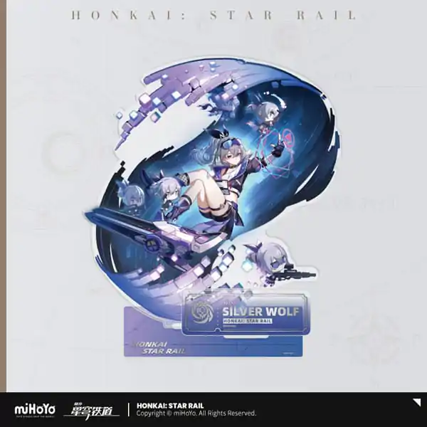 Honkai: Star Rail Acryl Figure: Silver Wolf 17 cm termékfotó