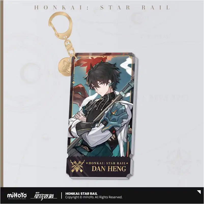 Honkai: Star Rail Character Acrylic Keychain Dan Heng 9 cm termékfotó