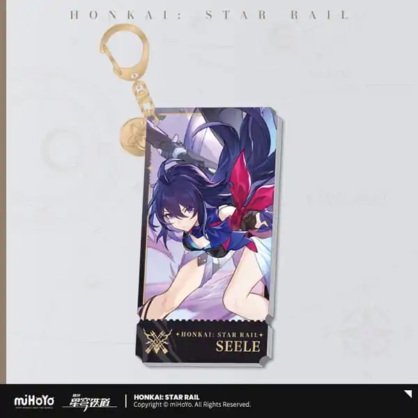 Honkai: Star Rail Character Acrylic Keychain Seele 9 cm termékfotó
