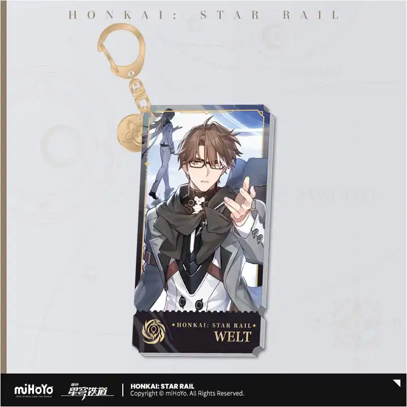 Honkai: Star Rail Character Acrylic Keychain Welt 9 cm termékfotó