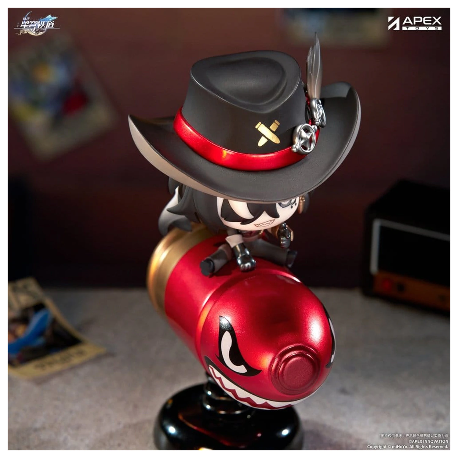 Honkai: Star Rail Chibi Chara PVC Figure Boothill YuraYura 11 cm product photo