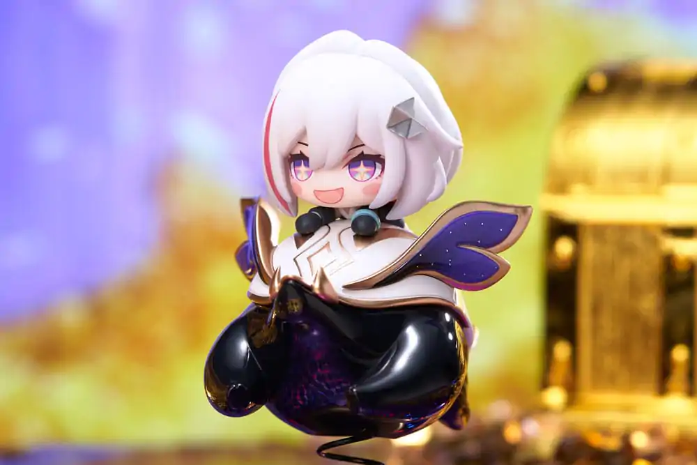 Honkai: Star Rail PVC Statue Hu Tao Chibi Topaz & Numby Chibi Chara Yurayura Stand 10 cm termékfotó