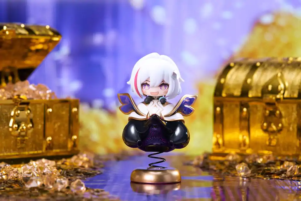 Honkai: Star Rail PVC Statue Hu Tao Chibi Topaz & Numby Chibi Chara Yurayura Stand 10 cm termékfotó