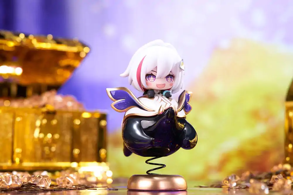 Honkai: Star Rail PVC Statue Hu Tao Chibi Topaz & Numby Chibi Chara Yurayura Stand 10 cm termékfotó