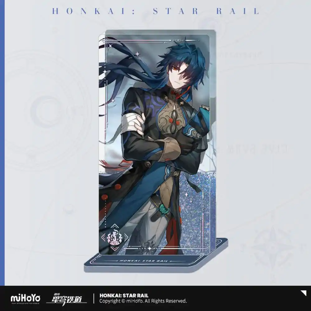 Honkai: Star Rail Light Cone Acryl Ornament with Glitter: Blade The Unreachable Side 15 cm product photo