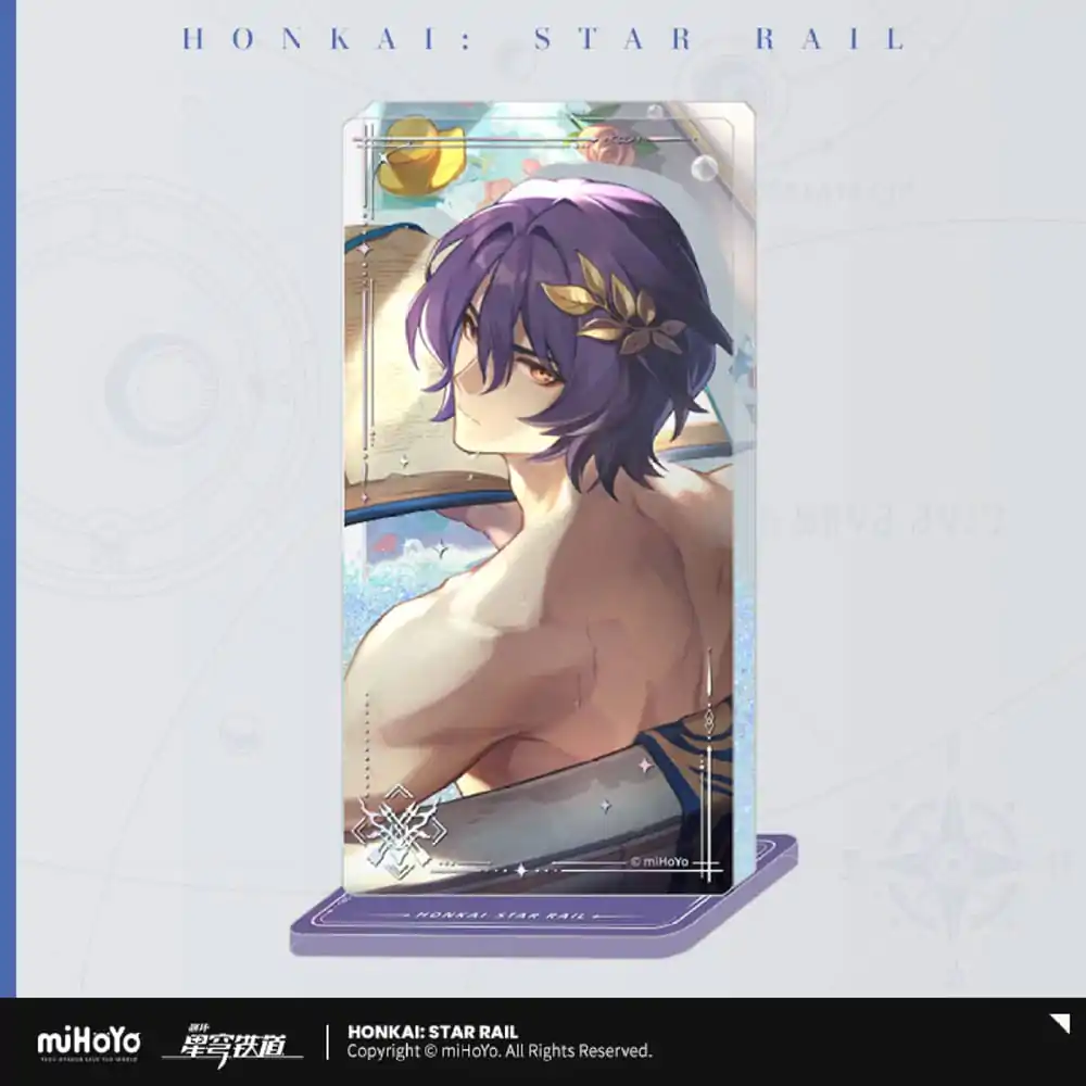 Honkai: Star Rail Light Cone Acryl Ornament with Glitter: Dr. Ratio Baptism of Pure Thought 15 cm product photo