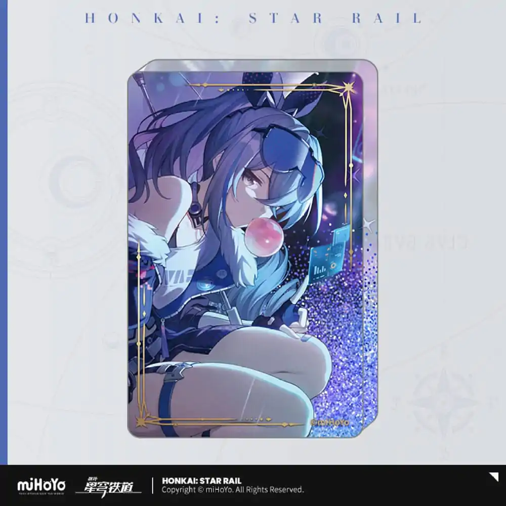 Honkai: Star Rail Light Cone Acryl Ornament with Glitter: Incessant Rain 9 cm product photo