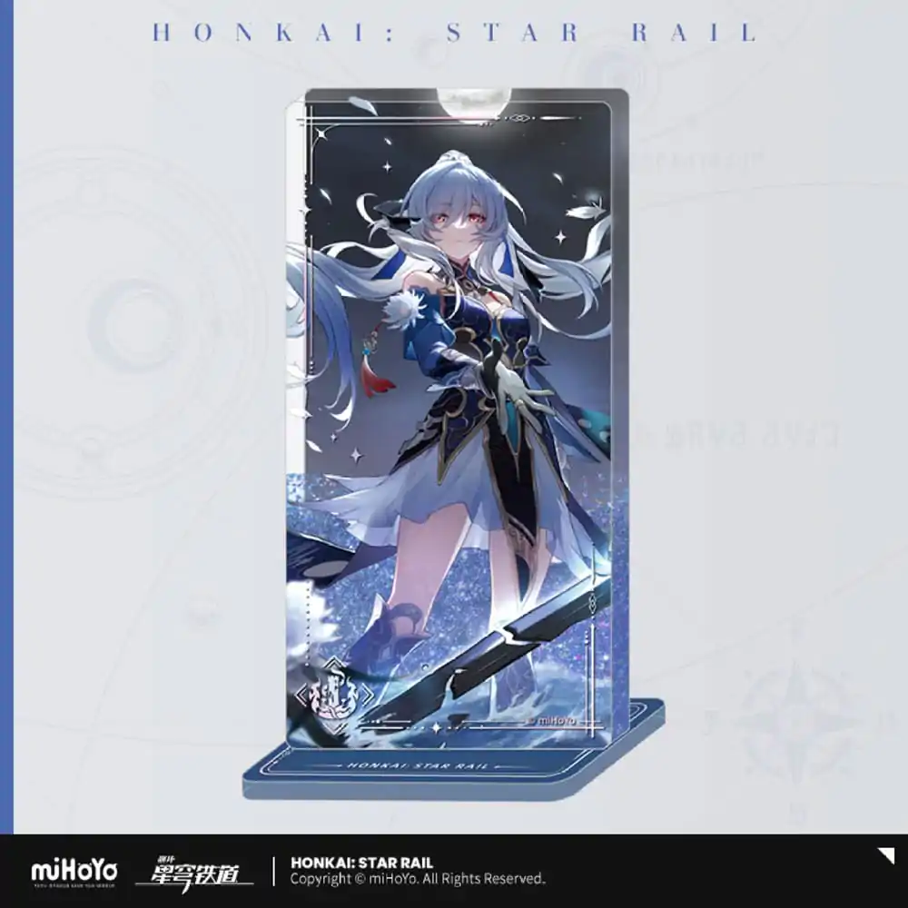 Honkai: Star Rail Light Cone Acryl Ornament with Glitter: Jingliu I shall be my own Sowrd 15 cm product photo