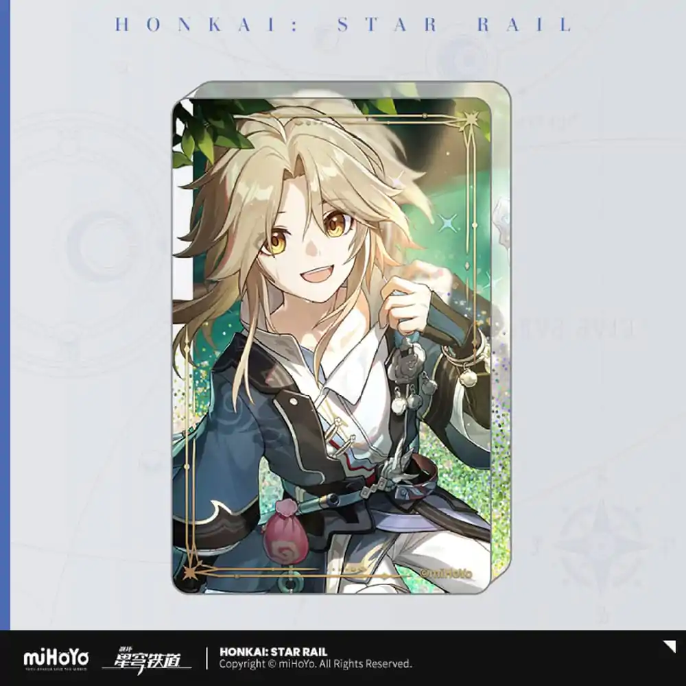Honkai: Star Rail Light Cone Acryl Ornament with Glitter: River Flow In Spring 9 cm product photo