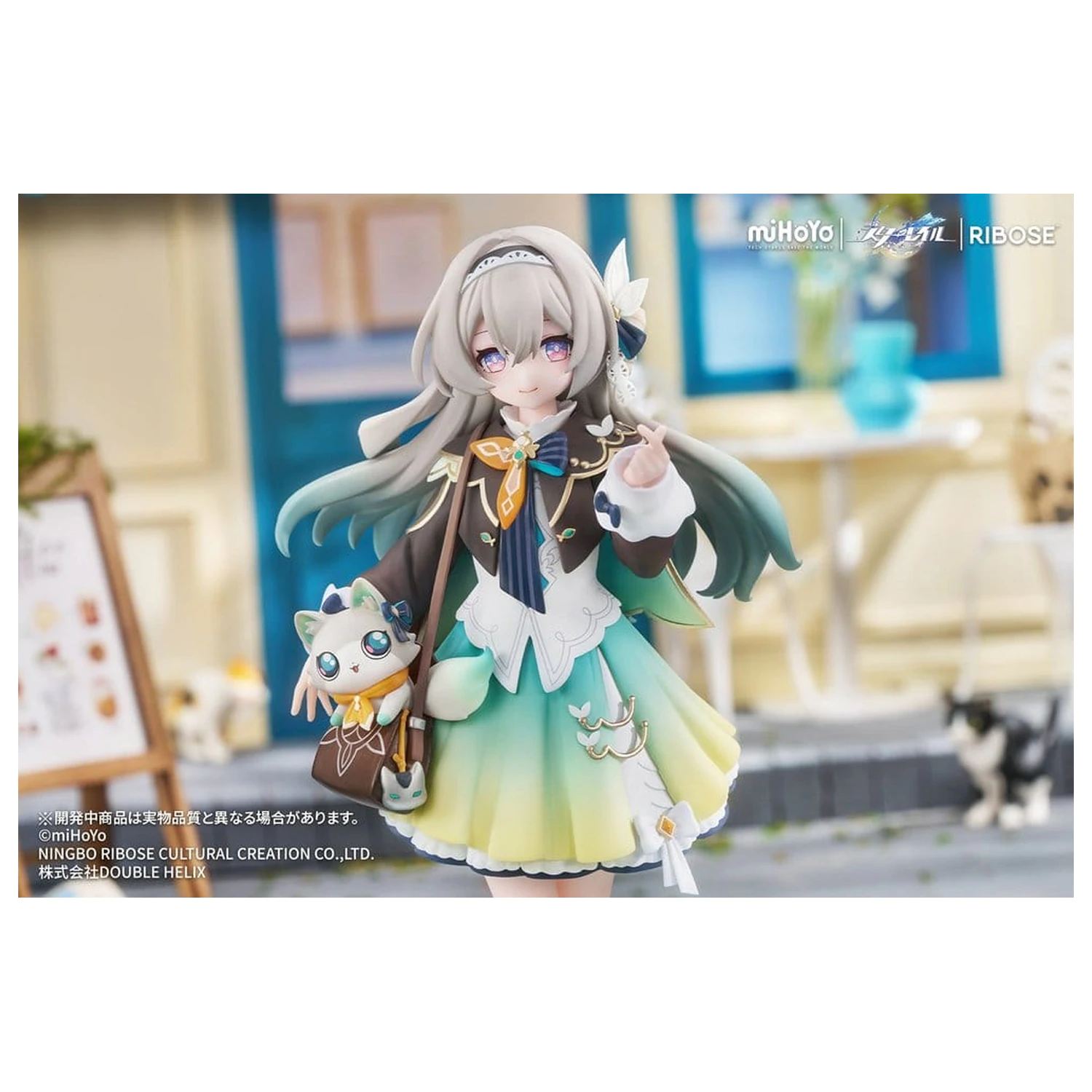 Honkai: Star Rail Rise Up+ Chibi Cat Series Mini Figure Firefly Ver. 18 cm product photo