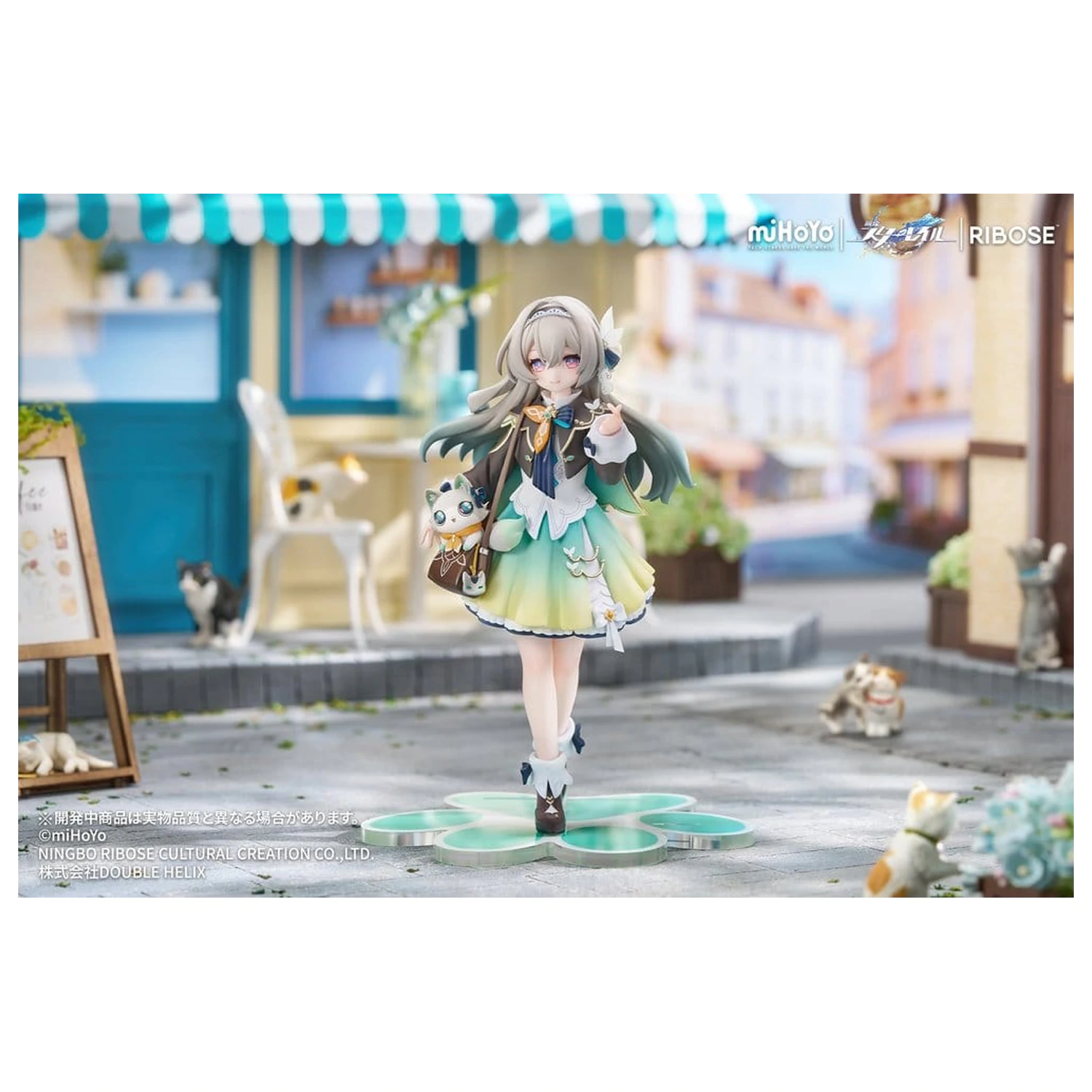 Honkai: Star Rail Rise Up+ Chibi Cat Series Mini Figure Firefly Ver. 18 cm product photo