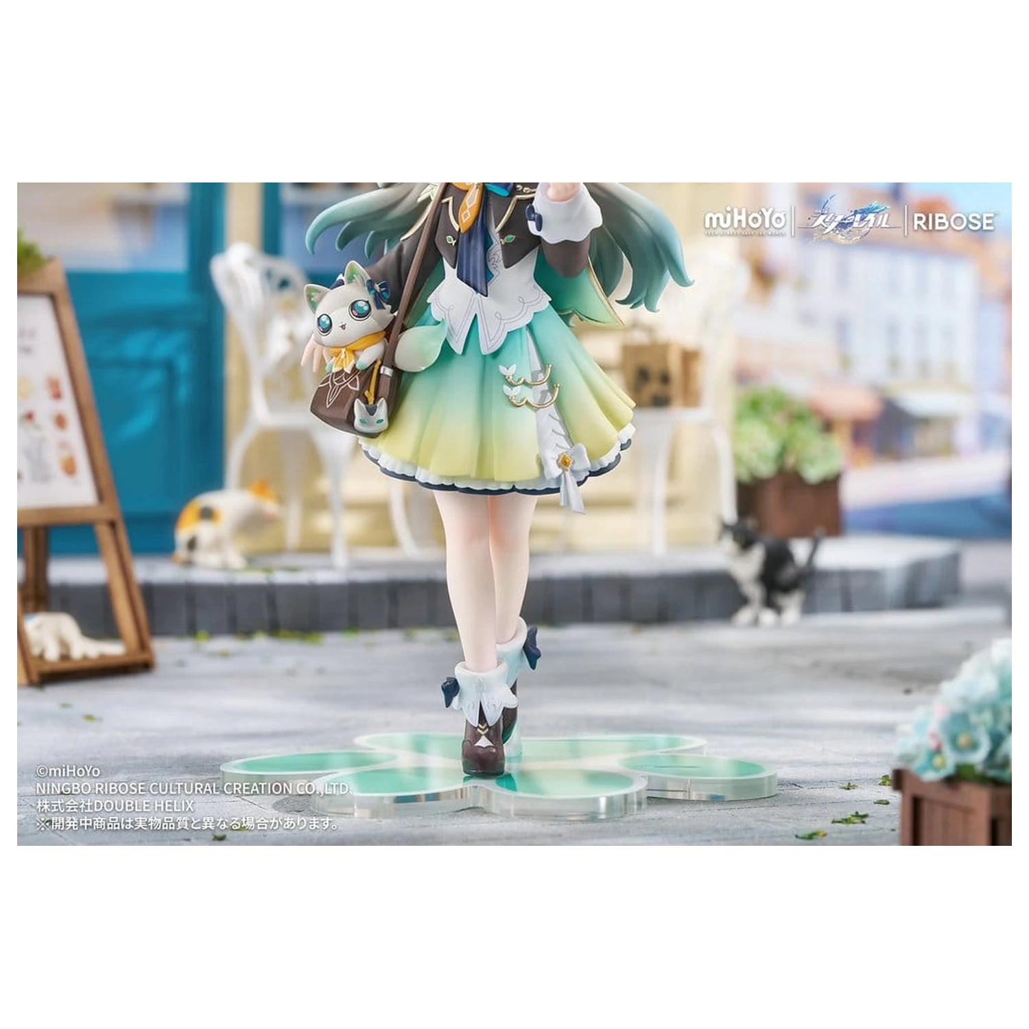 Honkai: Star Rail Rise Up+ Chibi Cat Series Mini Figure Firefly Ver. 18 cm product photo
