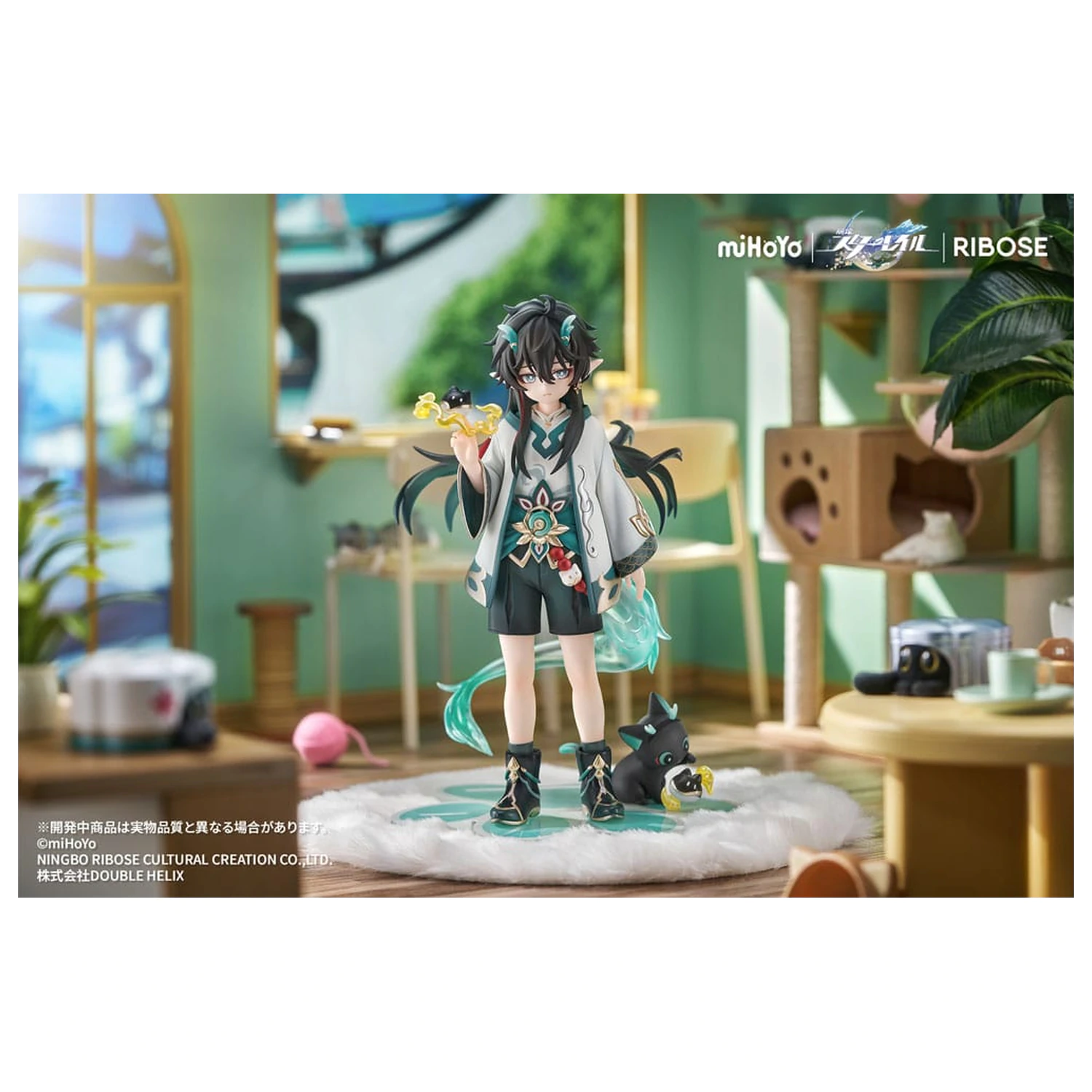 Honkai: Star Rail Rise Up Chibineko Series PVC Statue Dan Heng / Imbibitor Lunae Ver. 19 cm   product photo