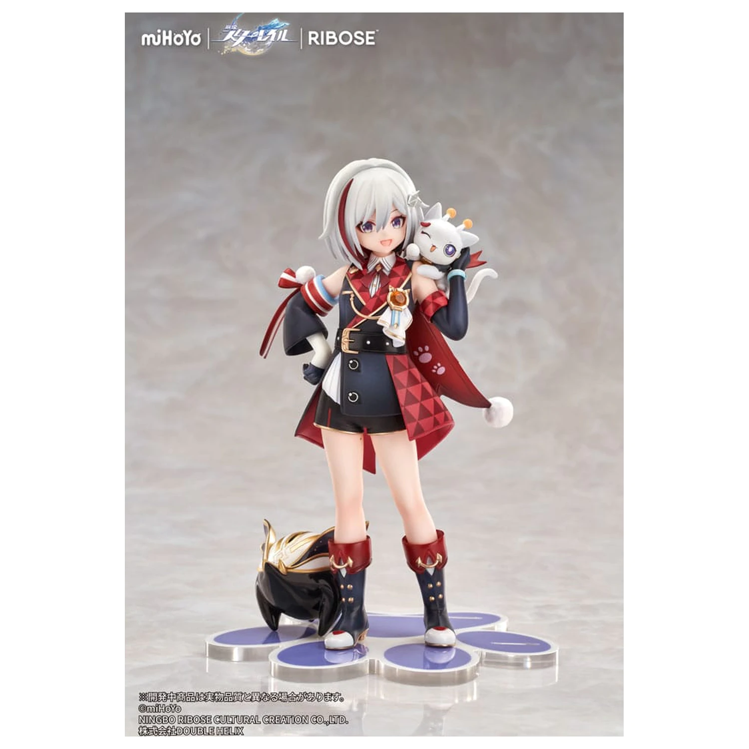Honkai: Star Rail Rise Up Chibineko Series PVC Statue Topaz & Numby Ver. 18 cm   product photo