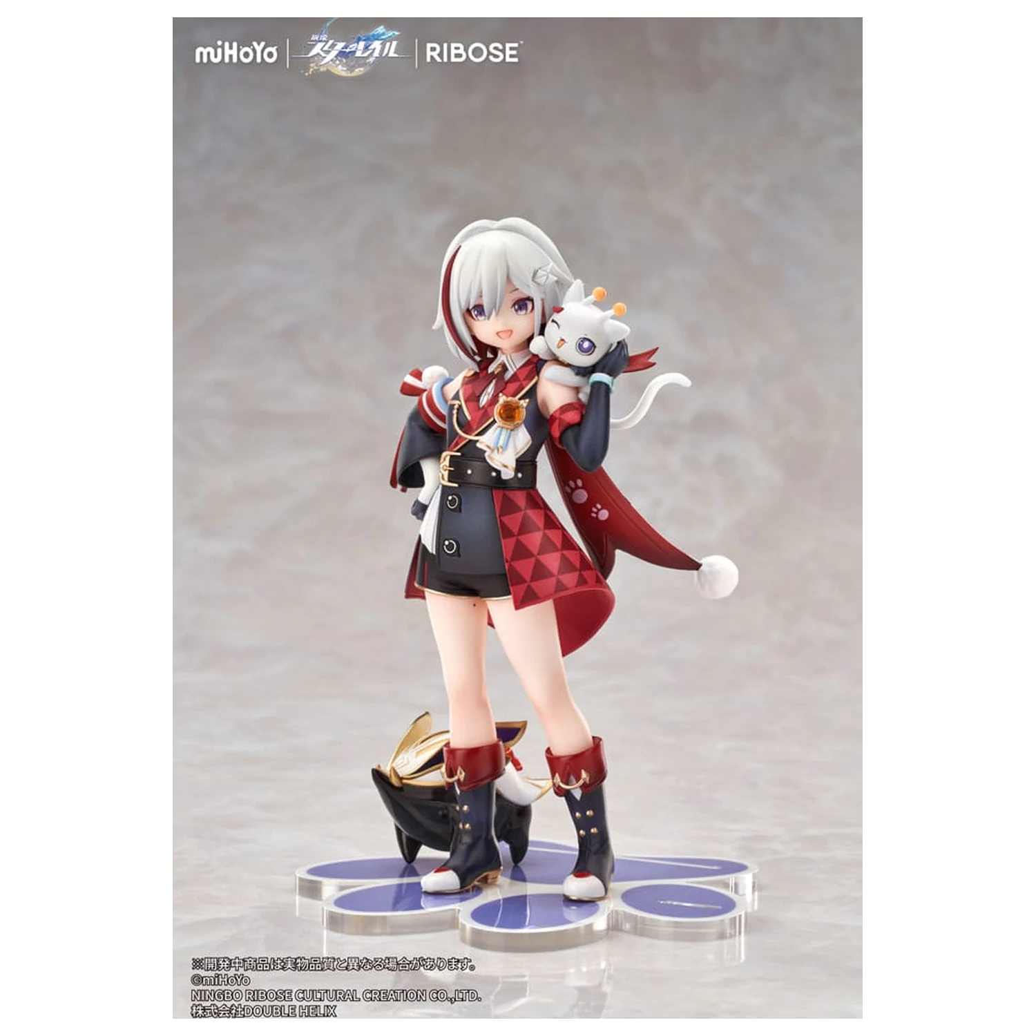Honkai: Star Rail Rise Up Chibineko Series PVC Statue Topaz & Numby Ver. 18 cm   product photo