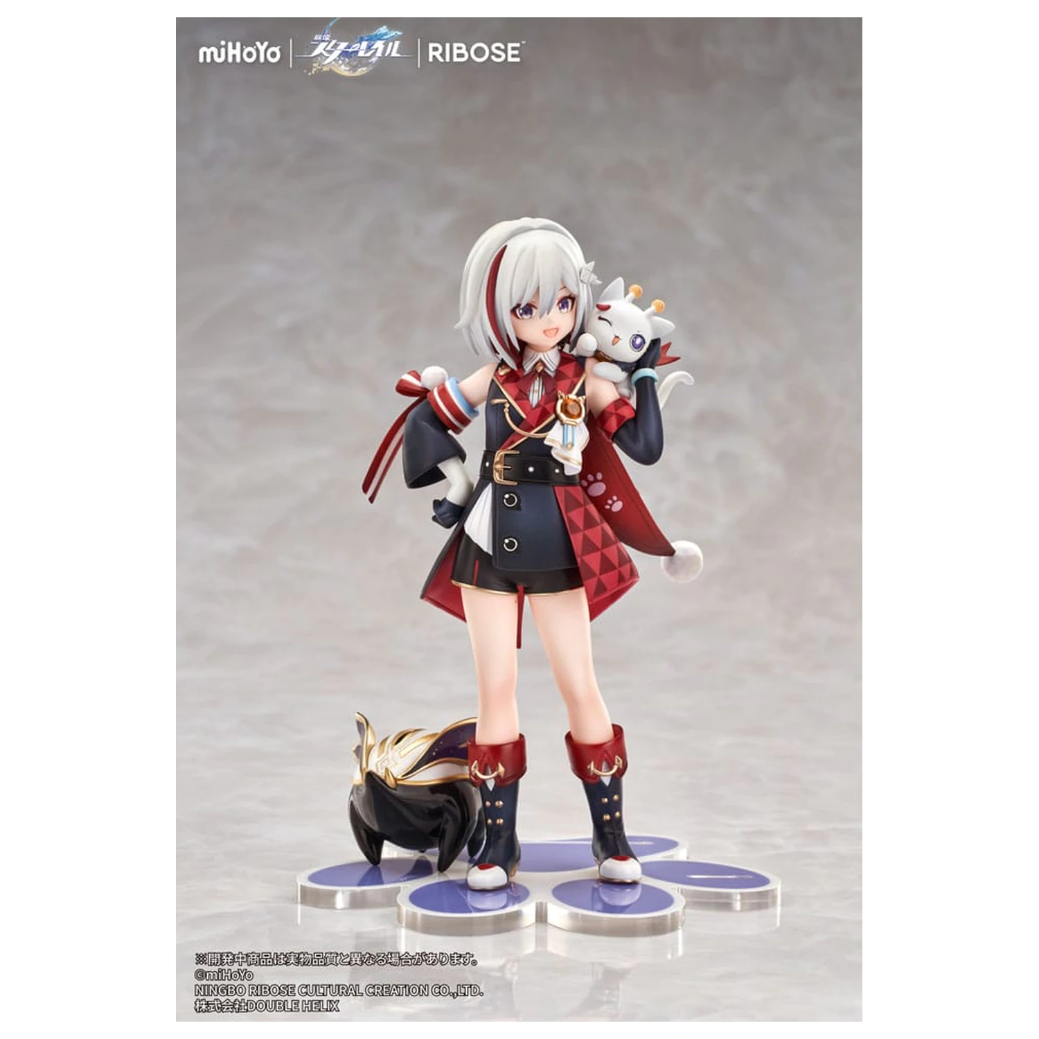 Honkai: Star Rail Rise Up Chibineko Series PVC Statue Topaz & Numby Ver. 18 cm   product photo