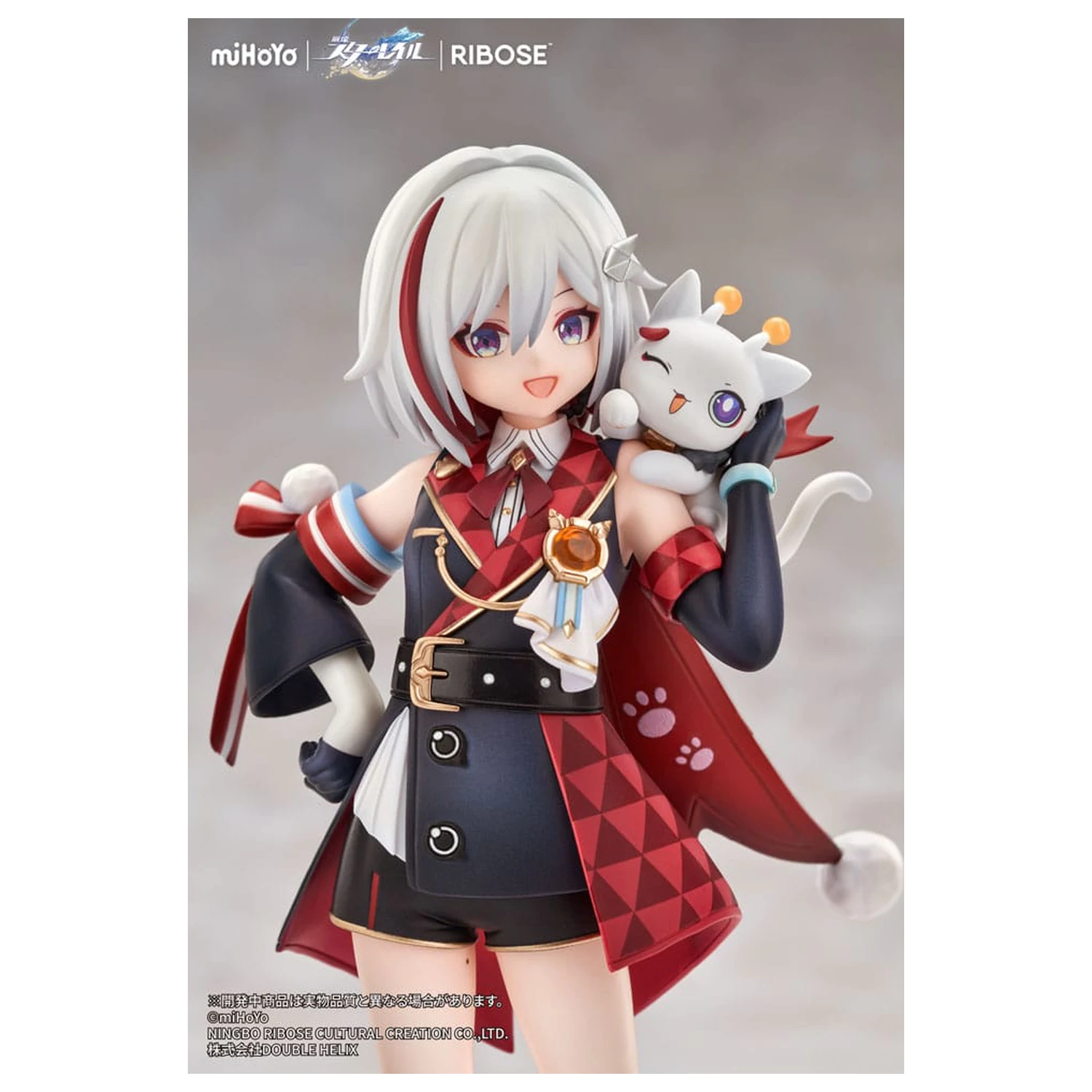 Honkai: Star Rail Rise Up Chibineko Series PVC Statue Topaz & Numby Ver. 18 cm   product photo