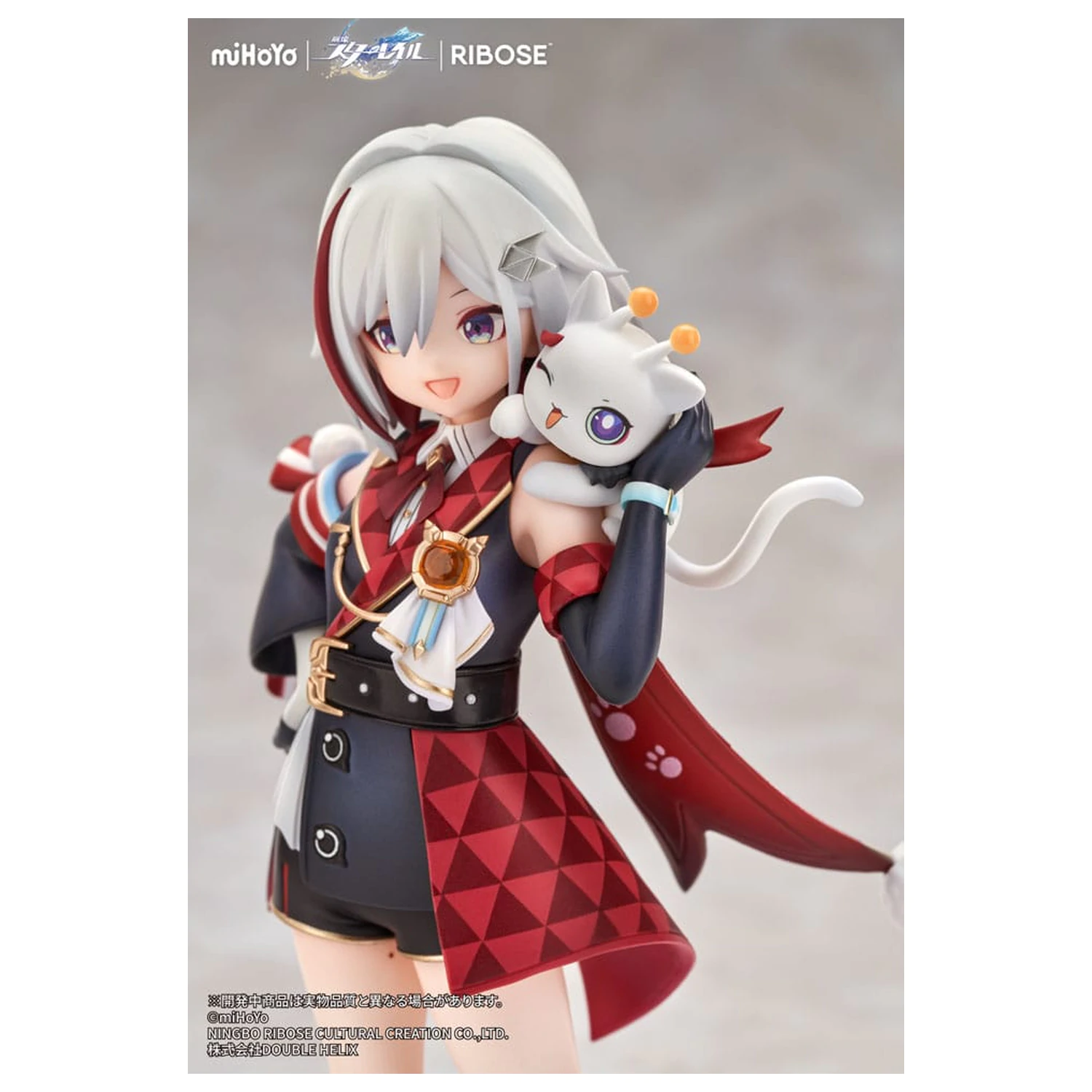Honkai: Star Rail Rise Up Chibineko Series PVC Statue Topaz & Numby Ver. 18 cm   product photo