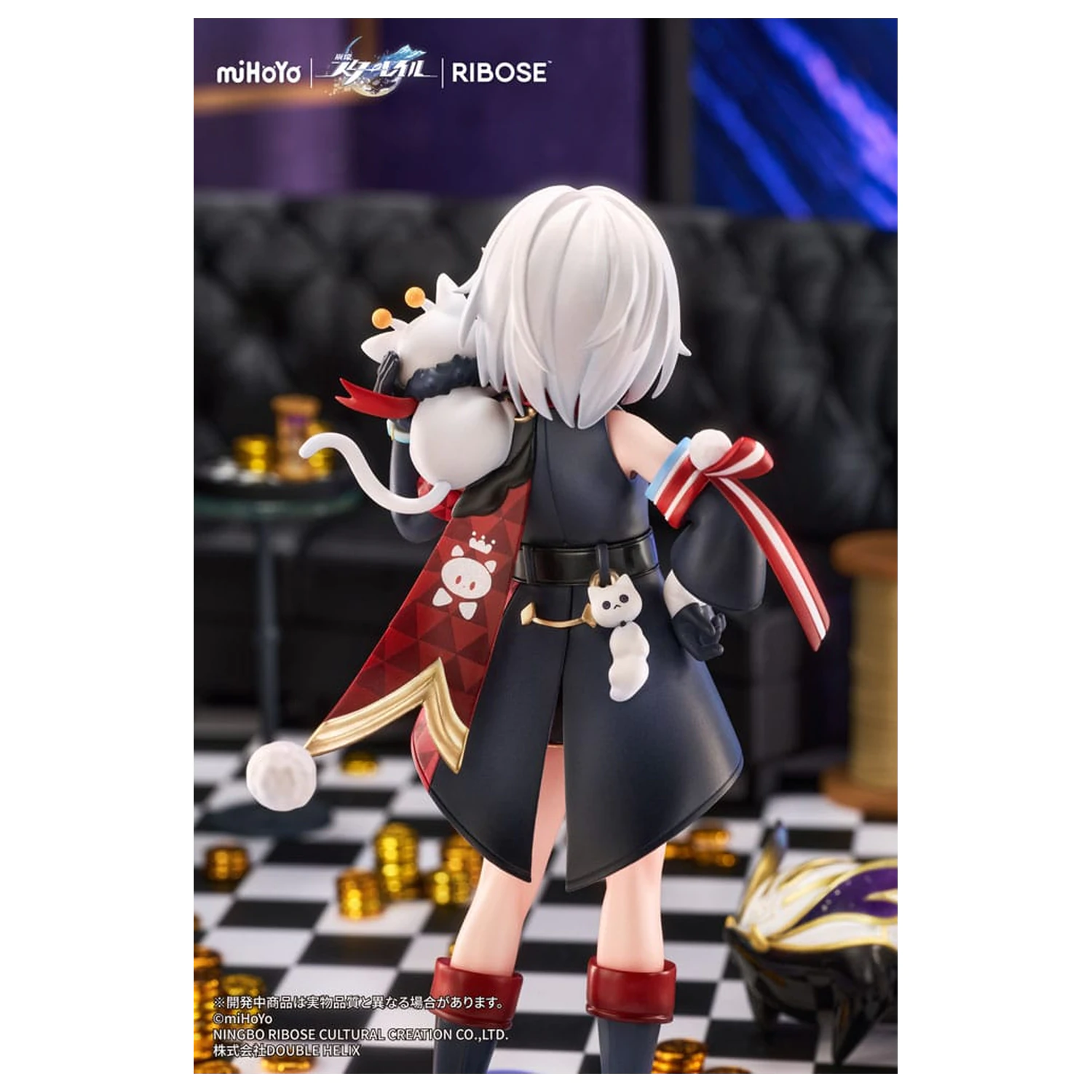 Honkai: Star Rail Rise Up Chibineko Series PVC Statue Topaz & Numby Ver. 18 cm   product photo