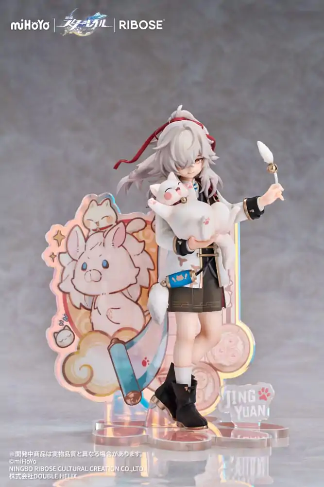 Honkai: Star Rail Rise Up Little Cat Series PVC Statue Jing Yuan 20 cm termékfotó