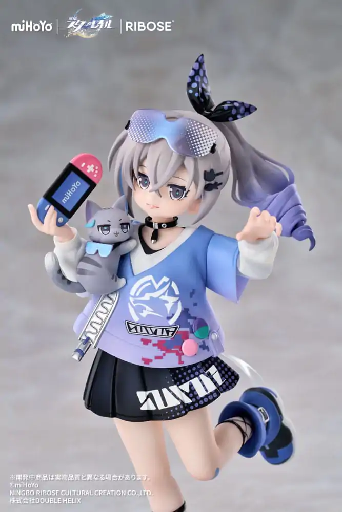 Honkai: Star Rail Rise Up Little Cat Series PVC Statue Silver Wolf Ver. 19 cm product photo