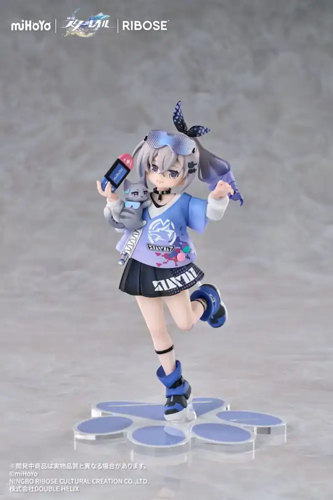 Honkai: Star Rail Rise Up Little Cat Series PVC Statue Silver Wolf Ver. 19 cm product photo