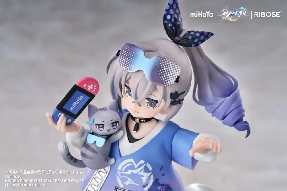 Honkai: Star Rail Rise Up Little Cat Series PVC Statue Silver Wolf Ver. 19 cm product photo