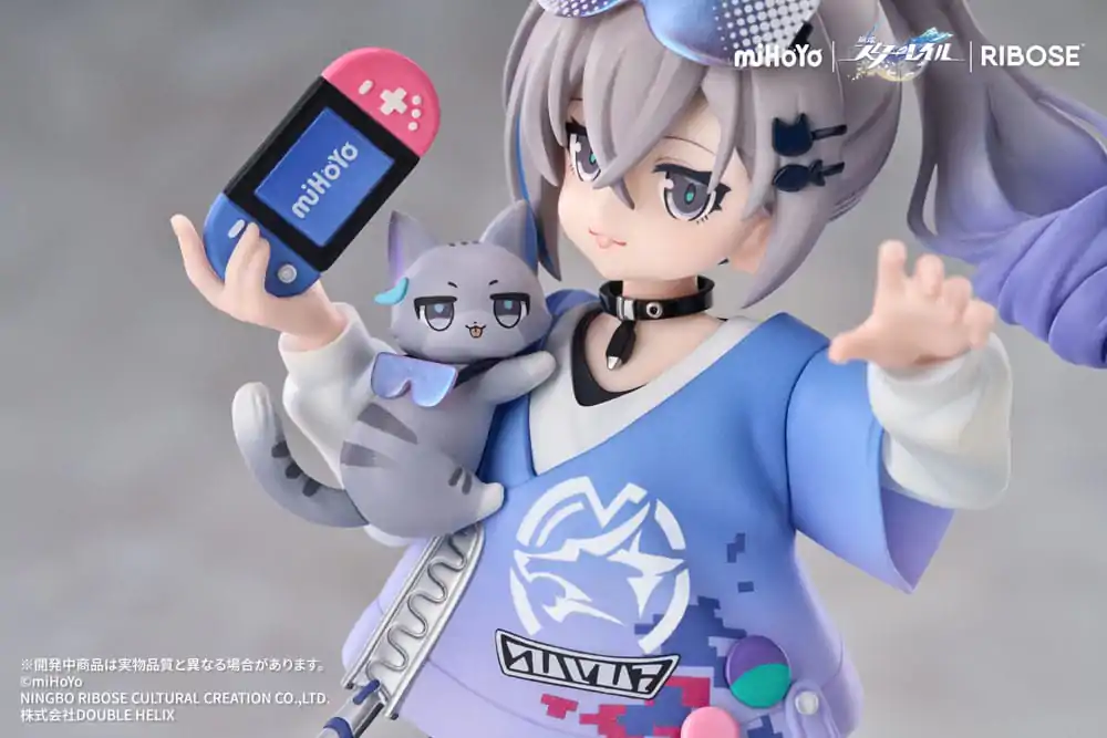 Honkai: Star Rail Rise Up Little Cat Series PVC Statue Silver Wolf Ver. 19 cm product photo