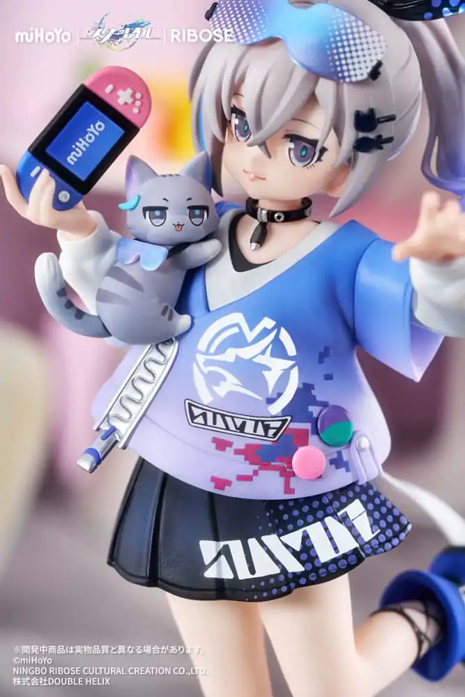 Honkai: Star Rail Rise Up Little Cat Series PVC Statue Silver Wolf Ver. 19 cm product photo