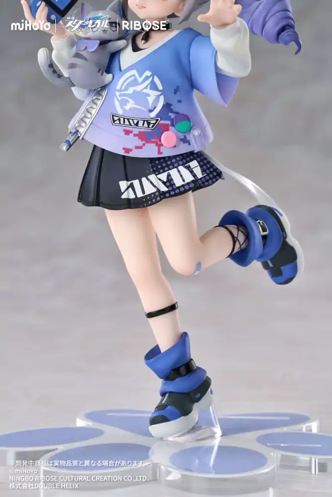 Honkai: Star Rail Rise Up Little Cat Series PVC Statue Silver Wolf Ver. 19 cm product photo