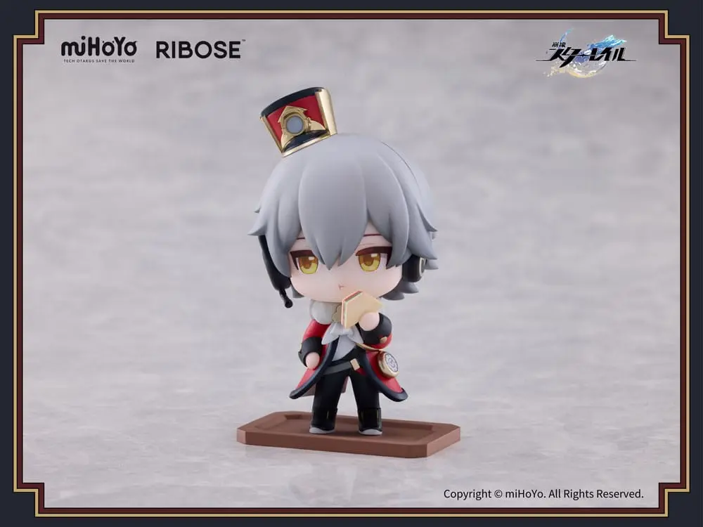 Honkai: Star Rail Welcome to Train Tea Party Chibi Figur Trailblazer (Male) 8 cm product photo