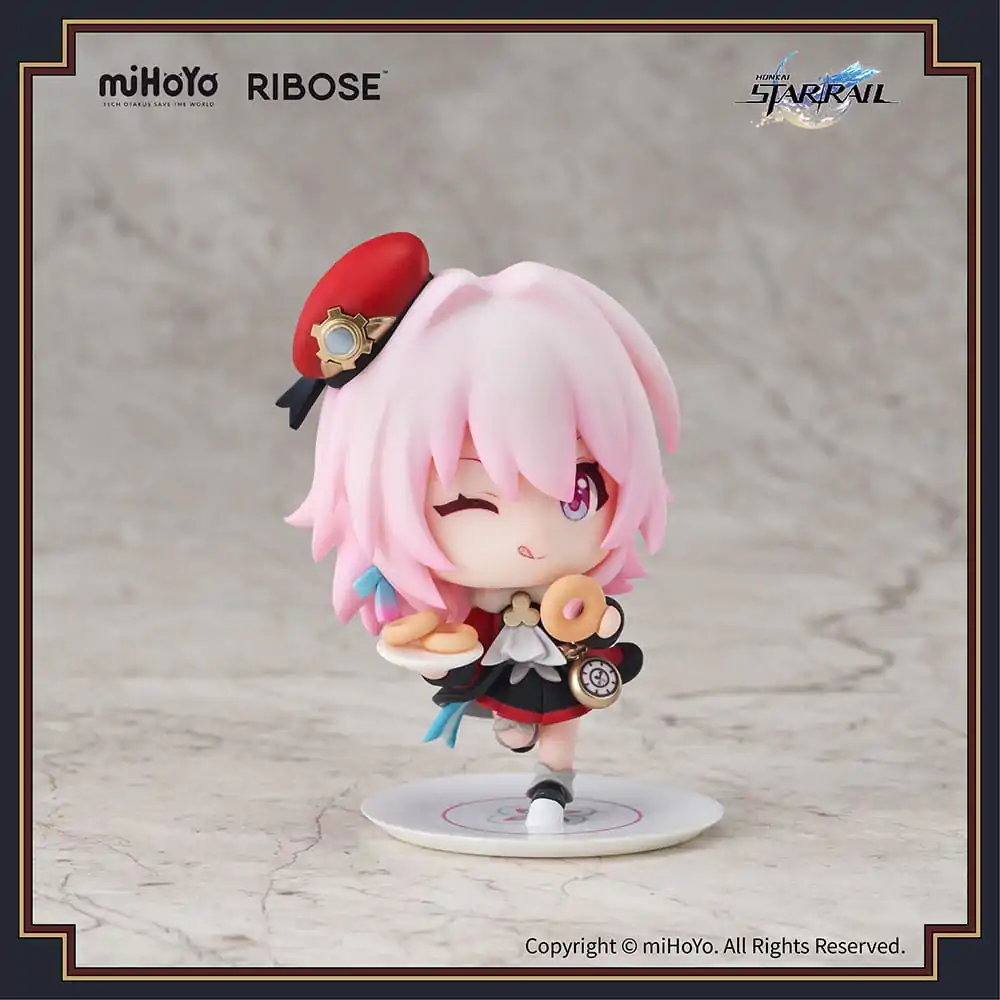 Honkai: Star Rail Welcome to Train Tea Party Chibi Figur March 7th 8 cm product photo